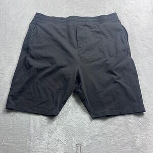 Public Rec All Day Every Day Shorts Mens 40 Black Athletic Gym Casual 7.5 Inseam